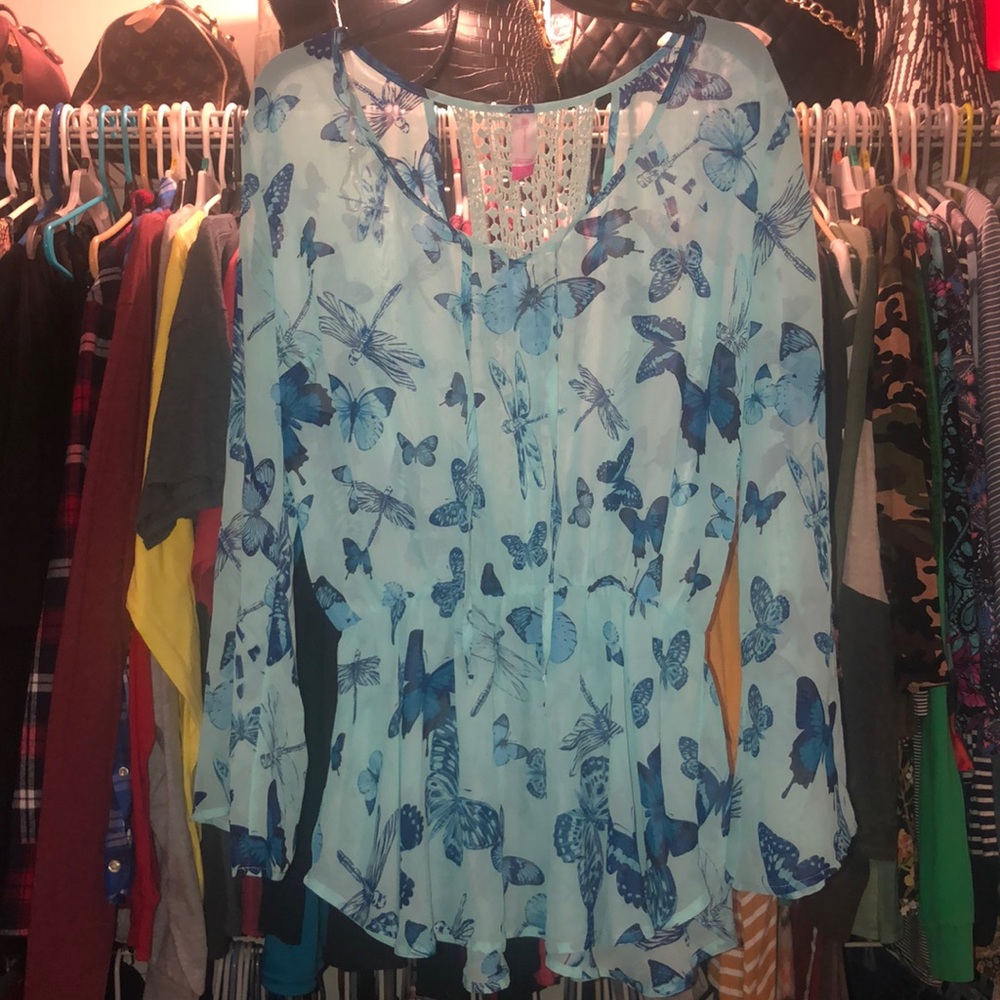 Butterfly blouse 🦋